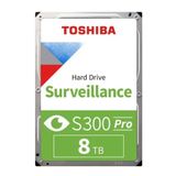 Toshiba HDWT380UZSVA S300 PRO 3.5 inç 8 TB 256 MB 7200 RPM 7/24 Güvenlik HDD