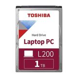 TOSHIBA L200, Notebook HDD, HDWL110UZSVA, 2.5", 1TB, 128Mb, 5400 Rpm, Notebook HDD (Türkiye Dis