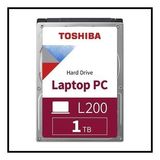 Toshıba L200, Notebook Hdd, Hdwl110uzsva, 2.5", 1tb, 128mb, 5400 Rpm, Notebook Hdd (türkiye Distribü