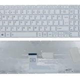 Toshiba L50D-B-10R L50D-B-10W L50D-B-10X Beyaz Uyumlu Laptop Klavye