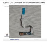 Toshiba L775 L770 Power Tetik Butonu