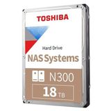 Toshiba N300 MN11ACA18TS 3.5" 7200 RPM SATA 3.0 18 TB Harddisk