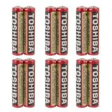 Toshiba R03KG Heavy Duty 1.5 V AAA İnce Kalem Pil 6 x 2'li