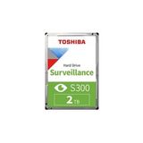 TOSHIBA S300 2 TB 5400RPM 128MB 7/24 DVR,NVR için Güvenlik HDD