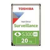 Toshiba S300 AI 20TB 7200Rpm 512MB Güvenlik Diski (MG11ACA20TE-V)