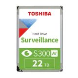 Toshiba S300 AI 22TB 7200Rpm 1024MB Güvenlik Diski (MG11ACA22TE-V)