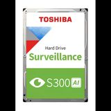 Toshıba S300 Aı, Mg10ada800e-V, 3.5", 8Tb 512Mb, 7200 Rpm, 7/24 Güvenlik, Data Center, Nas, Server, Hdd (Türkiye Di