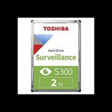 Toshıba S300, HDWT720UZSVA, 3.5", 2tb, 128MB 5400 Rpm, 7/24 Güvenlik HDD - 2 TB