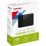 Toshiba Toshıba 1tb 2.5" Canvio Ready HDTP310EK3AA USB 3.0 Harici Disk - Çok Renkli