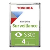 Toshiba Toshıba 4tb 3.5" S300 HDWT840UZSVA 5400 Rpm 128MB Sata-3 Güvenlik Diski - 4 TB