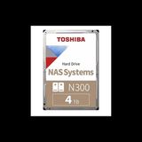 Toshiba Toshıba N300, MN10ADA400ES, 3.5", 4tb, 512MB 7200 Rpm, Sata3, 7/24 Nas, Server, HDD