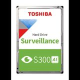 Toshiba Toshıba S300 Aı, MG10ADA800E-V, 3.5", 8tb 512MB, 7200 Rpm, 7/24 Güvenlik, Data Center, Nas, Server, HDD (Türkiye Distribütörü Garantili)