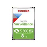 Toshiba Toshıba S300 Pro, MD10ADA800V, 3.5", 8tb, 512MB 7200 Rpm, 7/24 Güvenlik HDD (Türkiye Distribütörü Garantili)