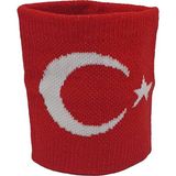 Tosima Türkiye Kaptan Bandı Ay Yıldız Pazu Bandı Kaptanlık Bandı Kaptan Kolluğu - Kırmızı - Beyaz - Standart