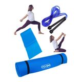 Tosima Yoga Minderi Egzersiz Minderi Yoga Ipi Direnç Lastiği Set Yoga Seti