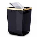 Toskana Cop Kovası 6 Lt Sefaf-Sıyah M-Sa05-25