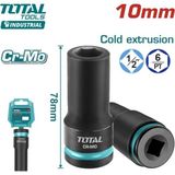 Total 10 Mm 1/2 Altı Köşe Darbeli Derin Lokma Thdıs12102l