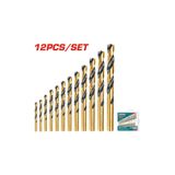 Total 12 Parça Hss Matkap Ucu Set - TACSD0125