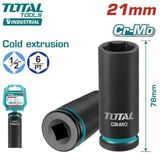 Total 21 Mm 1/2 Altı Köşe Darbeli Derin Lokma Thdıs12212l