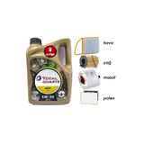 Total 5W30 Partikül Yağ + Filtre Ful Set Peugeot 208 1.6 Dizel