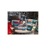 TOTAL 6'lı Set Profesyonel Akülü Vidalama Seti - Dekopaj, Spiral, Kesici, Hilti, Zımpara ile 2 Adet 4Ah Batarya, 6lısetzımpraspdeko