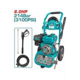 Total Benzinli Yüksek Basınçlı Yıkama Makinesi 3100 Psı 214 Bar 6.0 Hp Tgt250105e