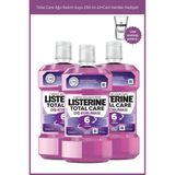 Total Care Ağız Bakım Suyu 250 ml x3+Cam bardak Hediyeli