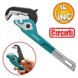 Total Circirli Boru Anahtari 14'' Ingiliz Anahtar 5.2 Cm Agiz 35 Cm Boy Circirli Sokme Sikma Tutma