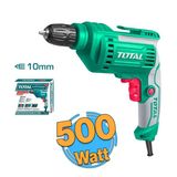 TOTAL Darbesiz Matkap 500 W TD2051026-2 Metal Beton Ahşap Kömürlü Delme Kırıcı Delici