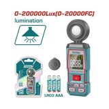 Total Dijital Lüx Metre Işık Şiddeti Ölçer TETLU031