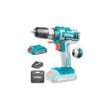 TOTAL Kablosuz Darbeli Matkap 20V Li-ion 2.0Ah 2 Adet Batarya Hızlı Şarj Aleti, TYC00416877694