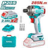 Total Lı-Ion Akülü Darbeli Vidalama 285Nm Tırlı2028e