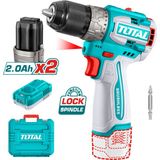 Total Li-İon Akülü Kömürsüz 16 V Matkap - 60 N.M Şarjlı