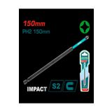 TOTAL Ph2x150 Mm Yıldız Bist Uç 1'li Paket Yüksek Kalite Tacım71ph2150
