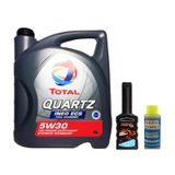 Total Quartz Ineo Ecs 5W-30 Sentetik 4 lt Motor Yağı + Nova 150 ml Mazot Katkı + 80 ml Geps Power Cam Suyu