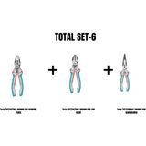 Total Set-6 (180MM Pro Kombine PENSE+180MM Pro Yan KESKİ+200MM Pro Kargaburnu) - yok - Mavi