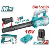 Total Tablı168082e Li-Ion Çift Akülü 16V Hava Üfleme Makinesi