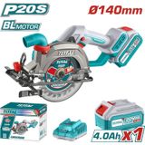 Total Tslı14021 P20S Li-Ion 20V 4.0Ah Akülü Daire Testere