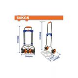 Total Wwb9a06 Katlanır Taşıma Arabası 60 Kg