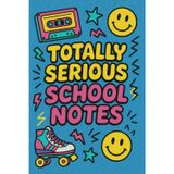 Totally Serious Doodle Book – Retro 90’s Blank Sketchbook | Neon Aesthetic Notebook for Creative Minds: Playful blank notebook for drawing, doodles, ... expression – inspired by 90’s nostalgia.