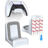 TotalMount PS5 kumandası için tutucu – Premium montaj parçaları vida veya kalıcı yapıştırıcı ile duvarınıza zarar vermez (Playstation Controller'lar için duvar standları – iki paket)