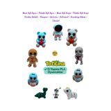 Totilina 10lu Set Ayı -kuş -voodoo Bebek - Dinazor - Unicorn - Astranot - Kurabiye Adam - Iskelet