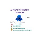 Totilina Ahtapot Figür - 3D Deniz Canlısı Oyuncak