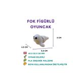 Totilina Beyaz Fok Figür - 3D Kutup Hayvanı