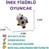 Totilina İnek Figür - 3D Sevimli Hayvan Oyuncak