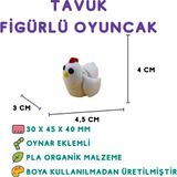 Totilina Tavuk Figür - 3D Sevimli Kümes Hayvanı