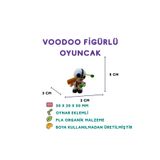 Totilina Voodoo Bebek - 3D Gizemli Dekoratif Figür