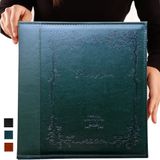 Totocan Fotoğraf albümü, takma albümü, fotoğraf defteri, 600, 10 x 15 fotoğraf için, deri kılıf, aile, düğün, yıl dönümü, bebek, tatil için ekstra büyük kapasite