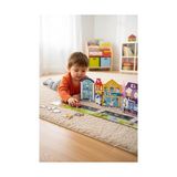Tots & Folks Abc Town Multi Activity Set, Wipe Clean Foldable Book And Puzzle, Yol ve Alfabe Puzzle Kitap Seti, Alphabet Street, Abc Şehri Multi Aktivite Seti - 01-Mavi