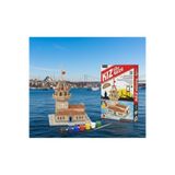 TOTTERİQ 3D Boyama Puzzle Kız Kulesi Maketi - Kendin Yap & Sanatsal Hobi Seti okul kreş anaokulu etkinlik